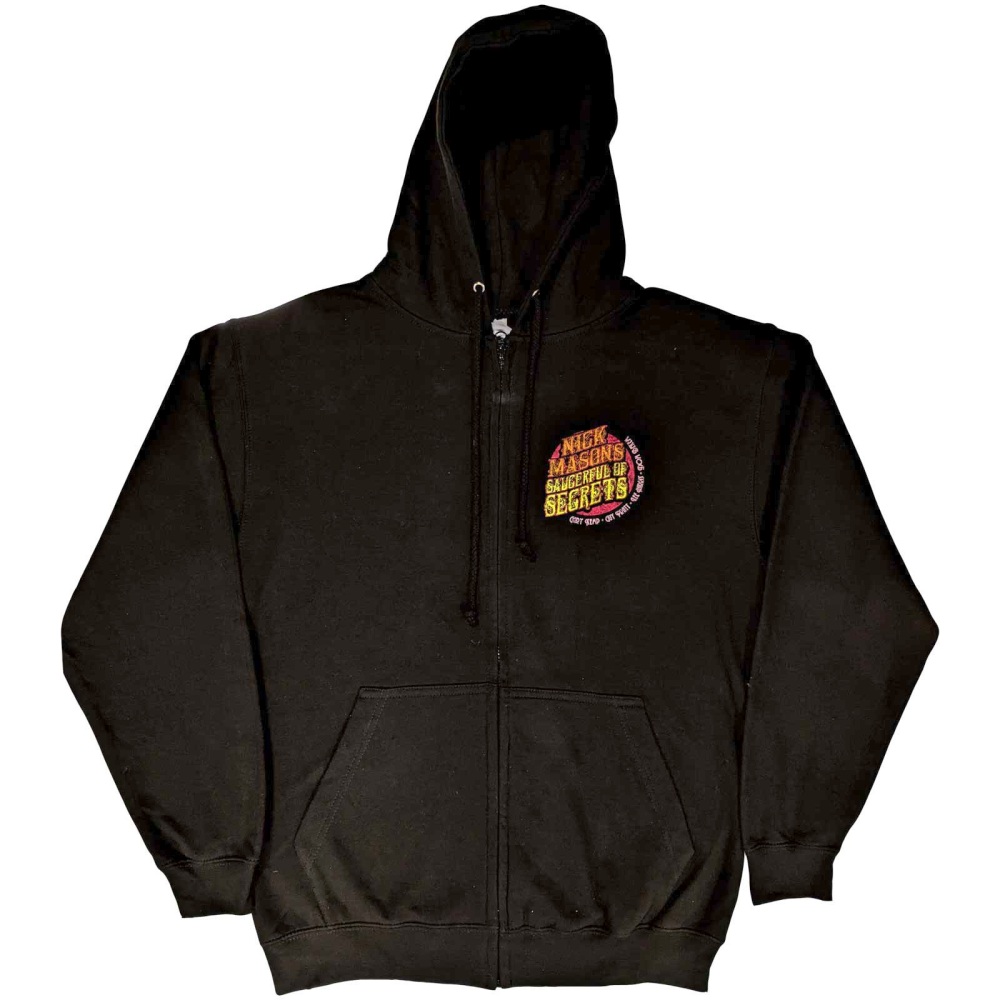 Nick Mason's Saucerful Of Secrets - Logo Vest met capuchon - Zwart